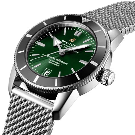 breitling superocean 42 green